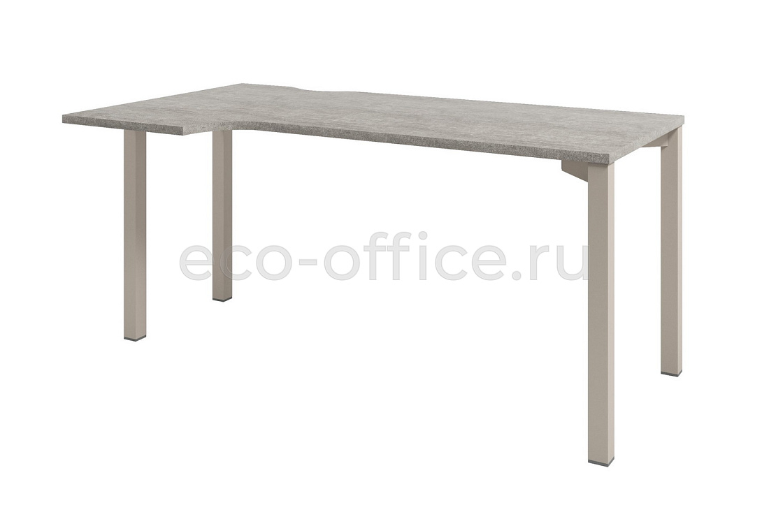 Бенч-система эргономичная, начальная секция SOLUTION D-521 L Бетон Чефалу / Кашемир  стоимость