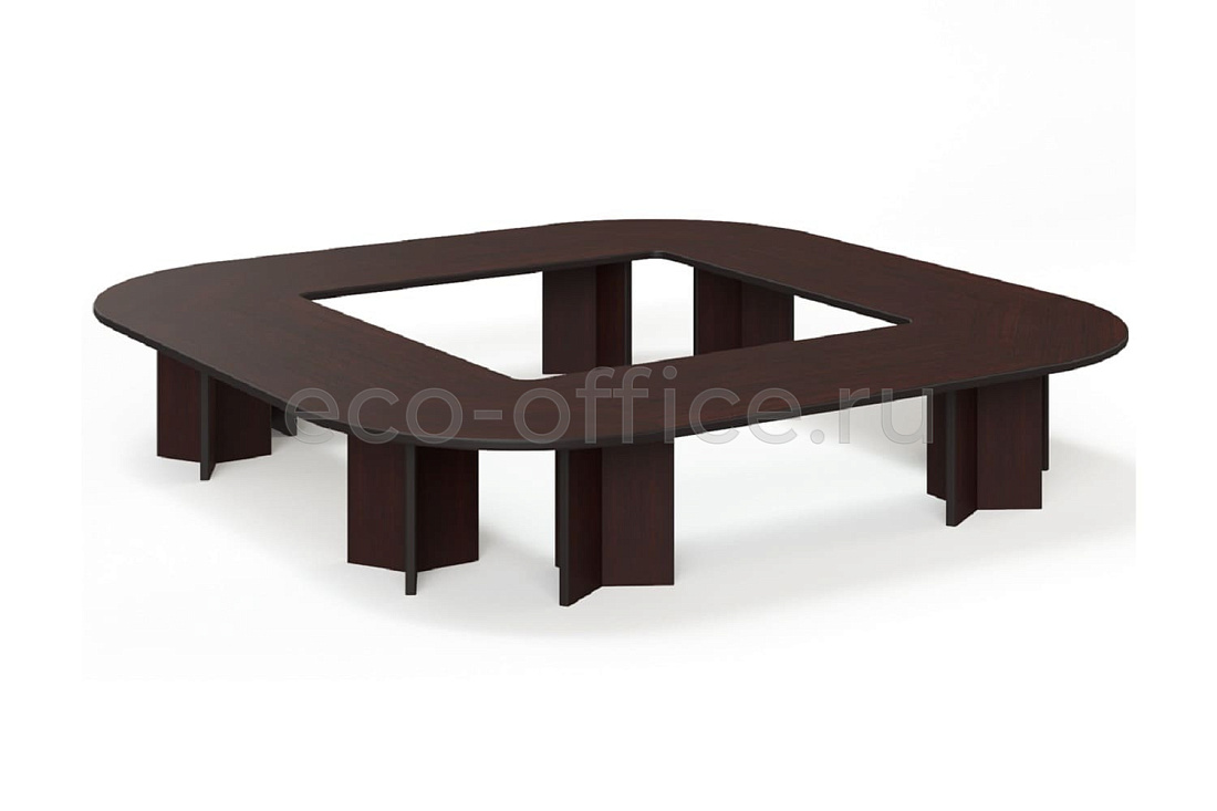 Стол переговоров LEGNO Conference table 416x416 Палисандр купить в Самаре