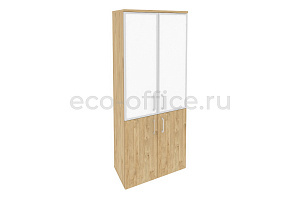 Шкаф высокий широкий Оникс O.ST-1.2 R white Тиквуд Светлый фото
