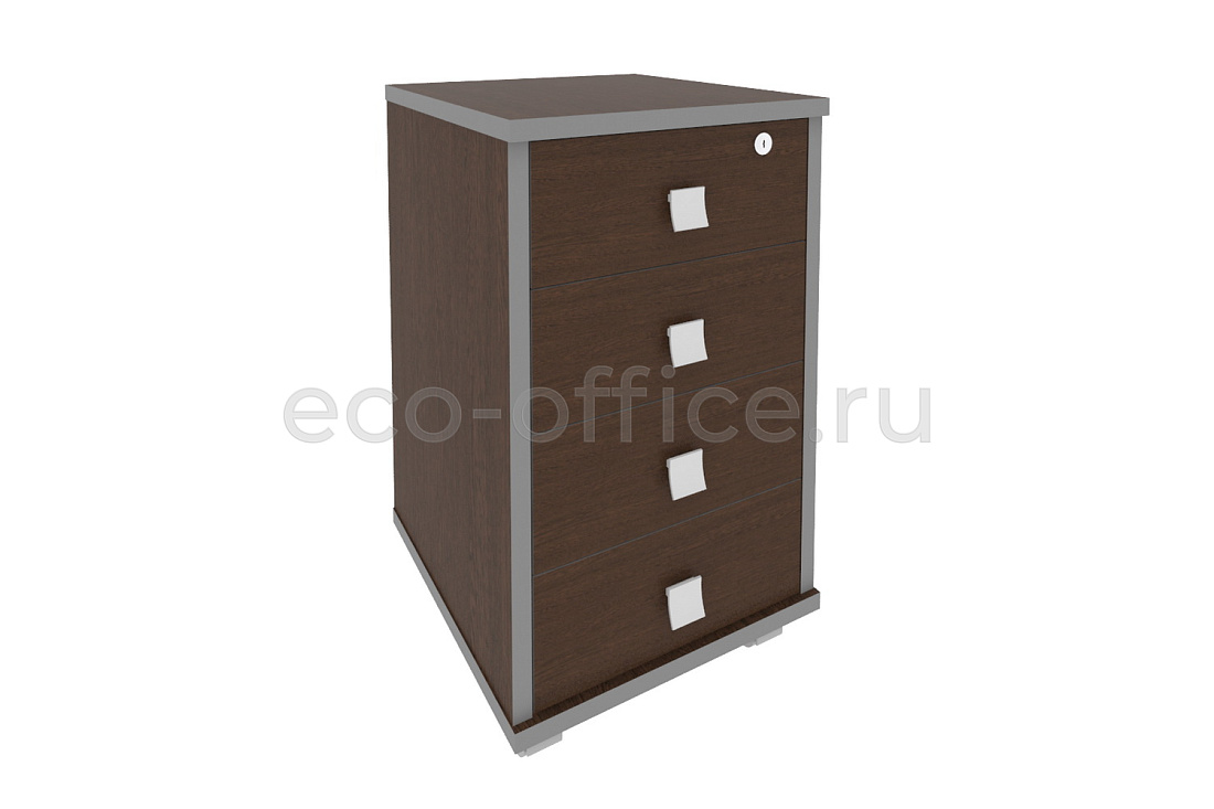 Тумба подкатная STYLE Л.ТМ-4F Венге Цаво купить в Самаре