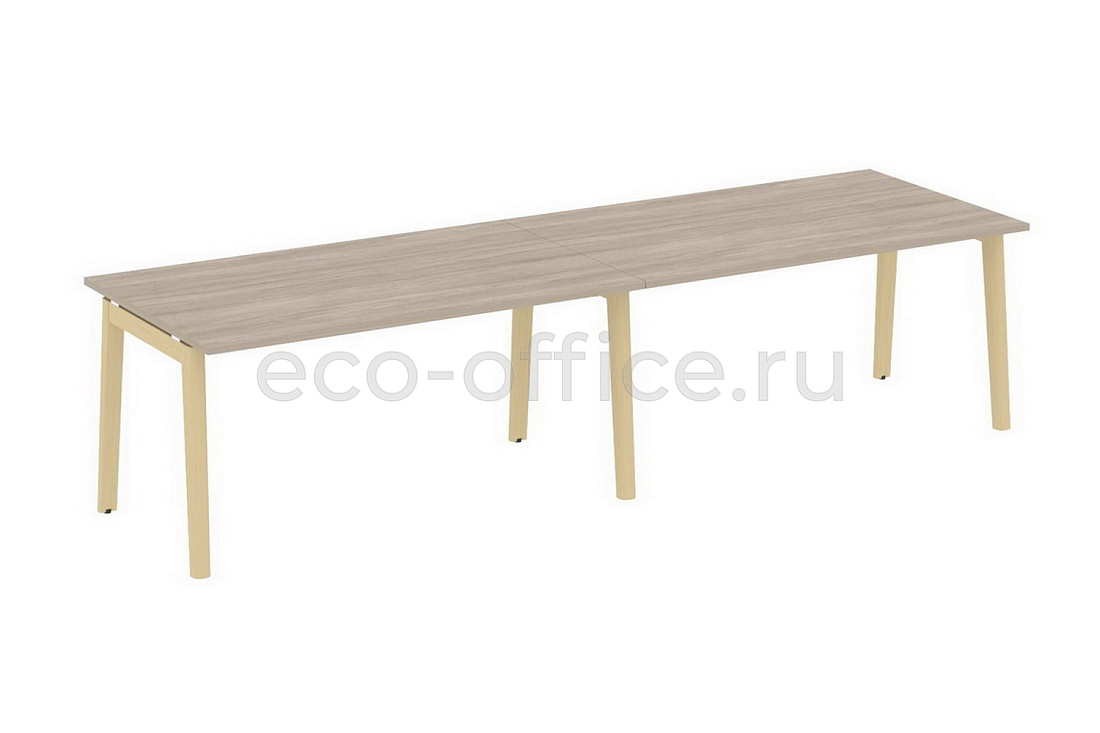 Стол переговорный (2 столешницы) ONIX WOOD OW.PRG-2.4 Дуб Аттик / Дуб Светлый  стоимость