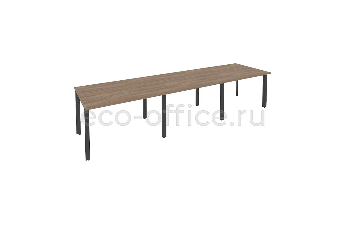 Стол переговорный (3 столешницы) ONIX O.MP-PRG-3.2 Дуб Аризона / Антрацит металл  купить в Самаре