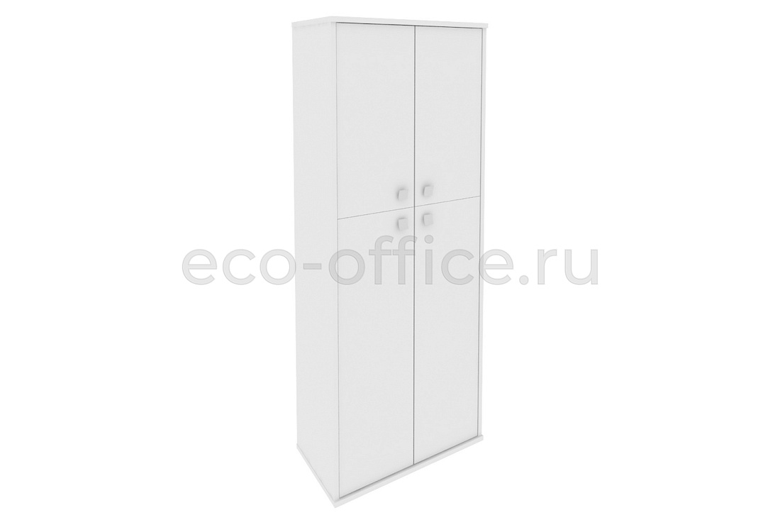 Шкаф высокий широкий STYLE Л.СТ-1.8 Белый купить в Самаре