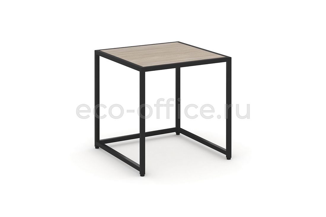 Стол журнальный LOFT VR.L-SJK-50 Дуб Аттик / Чёрный металл купить в Самаре
