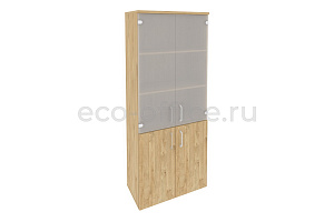 Шкаф высокий широкий Оникс O.ST-1.2 Тиквуд Светлый фото