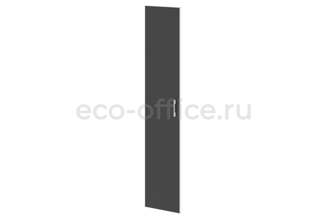 Дверь высокая стеклянная левая YALTA LT.S-1 R (L) black Чёрное стекло купить в Самаре