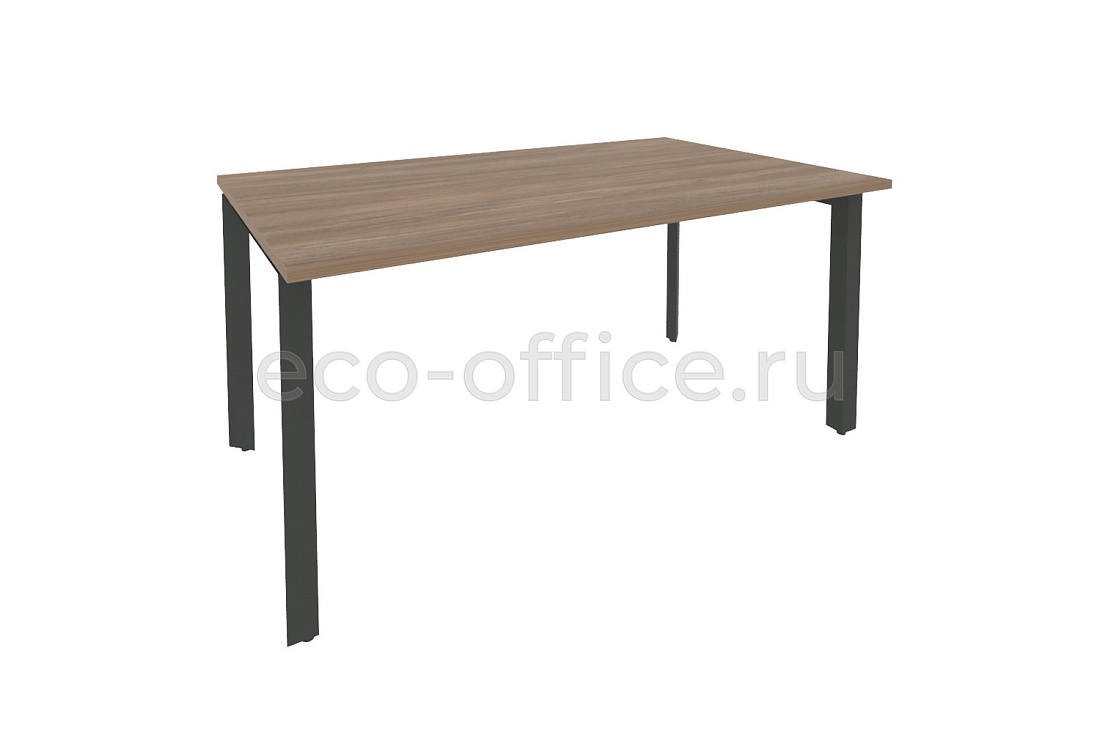 Стол переговорный (1 столешница) ONIX O.MP-PRG-1.4 Дуб Аризона / Антрацит металл  купить в Самаре